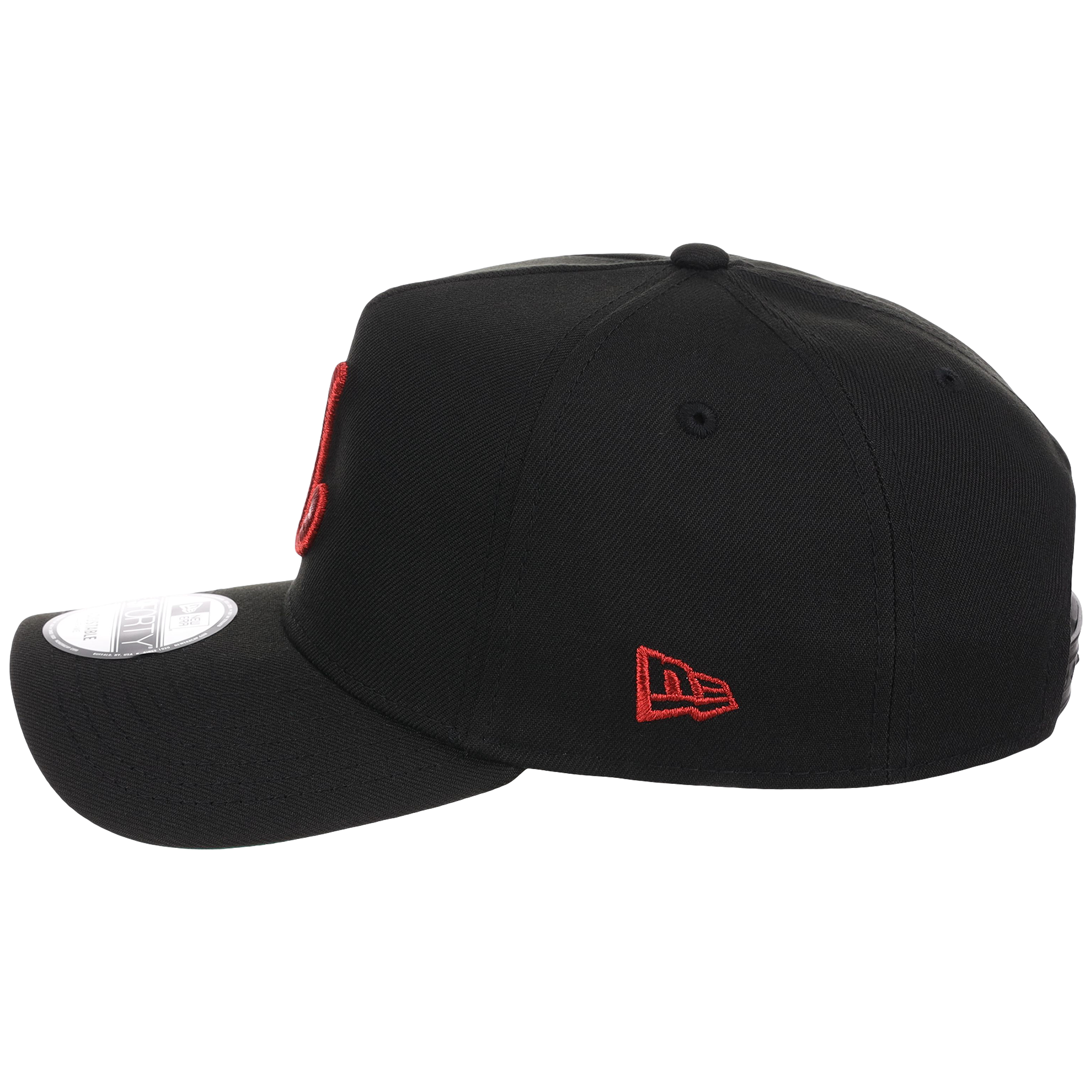 Philadelphia Phillies MLB Flipmode 2.0 Black Dome New Era 9FORTY A-Frame (Black/Black/Kelly Green)