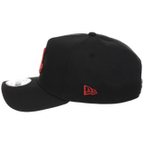 Philadelphia Phillies MLB Flipmode 2.0 Black Dome New Era 9FORTY A-Frame (Black/Black/Kelly Green)