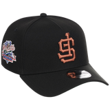 San Francisco Giants MLB Flipmode 2.0 Black Dome New Era 9FORTY A-Frame (Black/Black/Kelly Green)