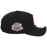 San Francisco Giants MLB Flipmode 2.0 Black Dome New Era 9FORTY A-Frame (Black/Black/Kelly Green)