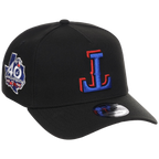 Texas Rangers MLB Flipmode 2.0 Black Dome New Era 9FORTY A-Frame (Black/Black/Kelly Green)