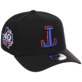 Texas Rangers MLB Flipmode 2.0 Black Dome New Era 9FORTY A-Frame (Black/Black/Kelly Green)