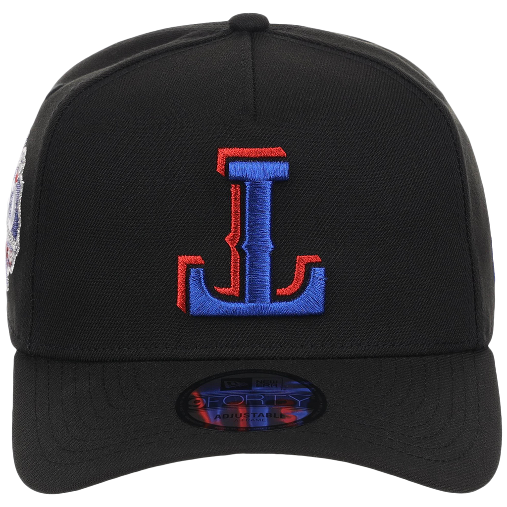 Texas Rangers MLB Flipmode 2.0 Black Dome New Era 9FORTY A-Frame (Black/Black/Kelly Green)