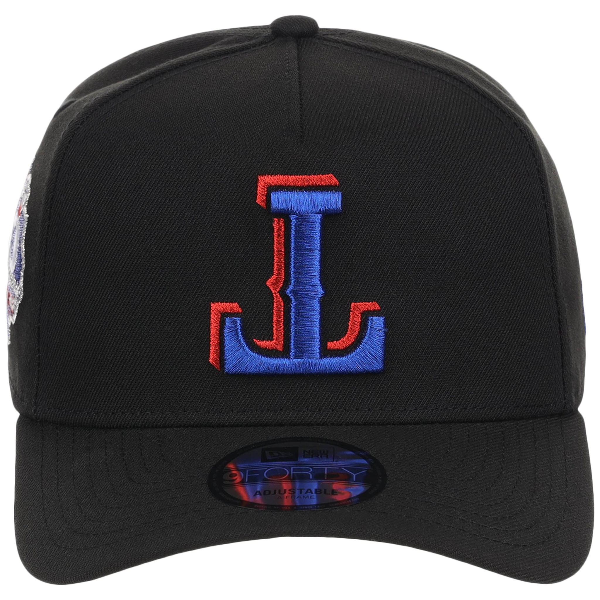 Texas Rangers MLB Flipmode 2.0 Black Dome New Era 9FORTY A-Frame (Black/Black/Kelly Green)