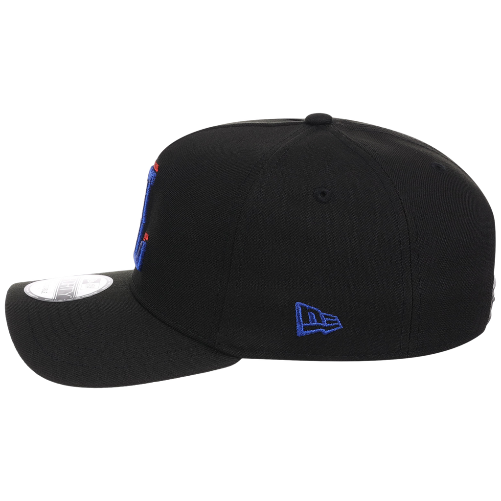Texas Rangers MLB Flipmode 2.0 Black Dome New Era 9FORTY A-Frame (Black/Black/Kelly Green)