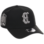 Boston Red Sox MLB Flipmode 2.0 Liquid Titanium New Era 9FORTY A-Frame (Black/Black/Gray)