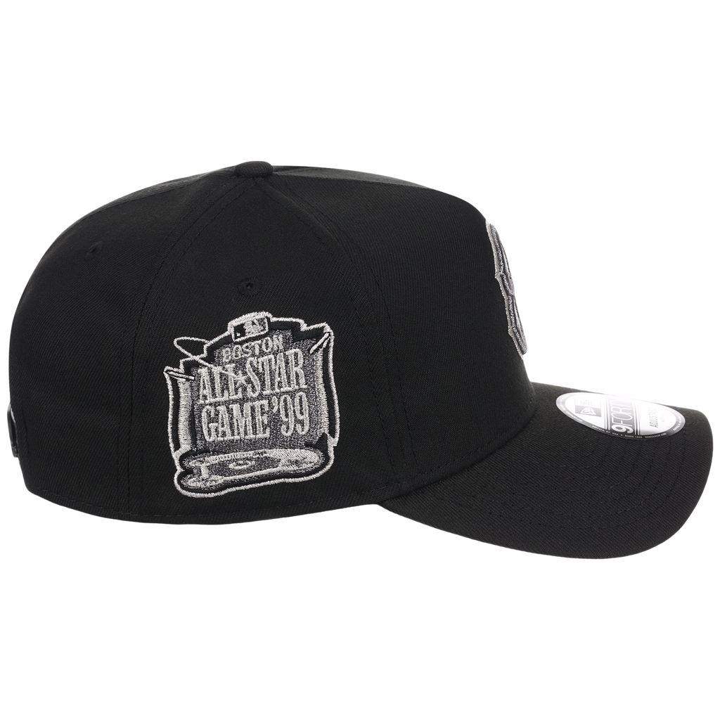 Boston Red Sox MLB Flipmode 2.0 Liquid Titanium New Era 9FORTY A-Frame (Black/Black/Gray)
