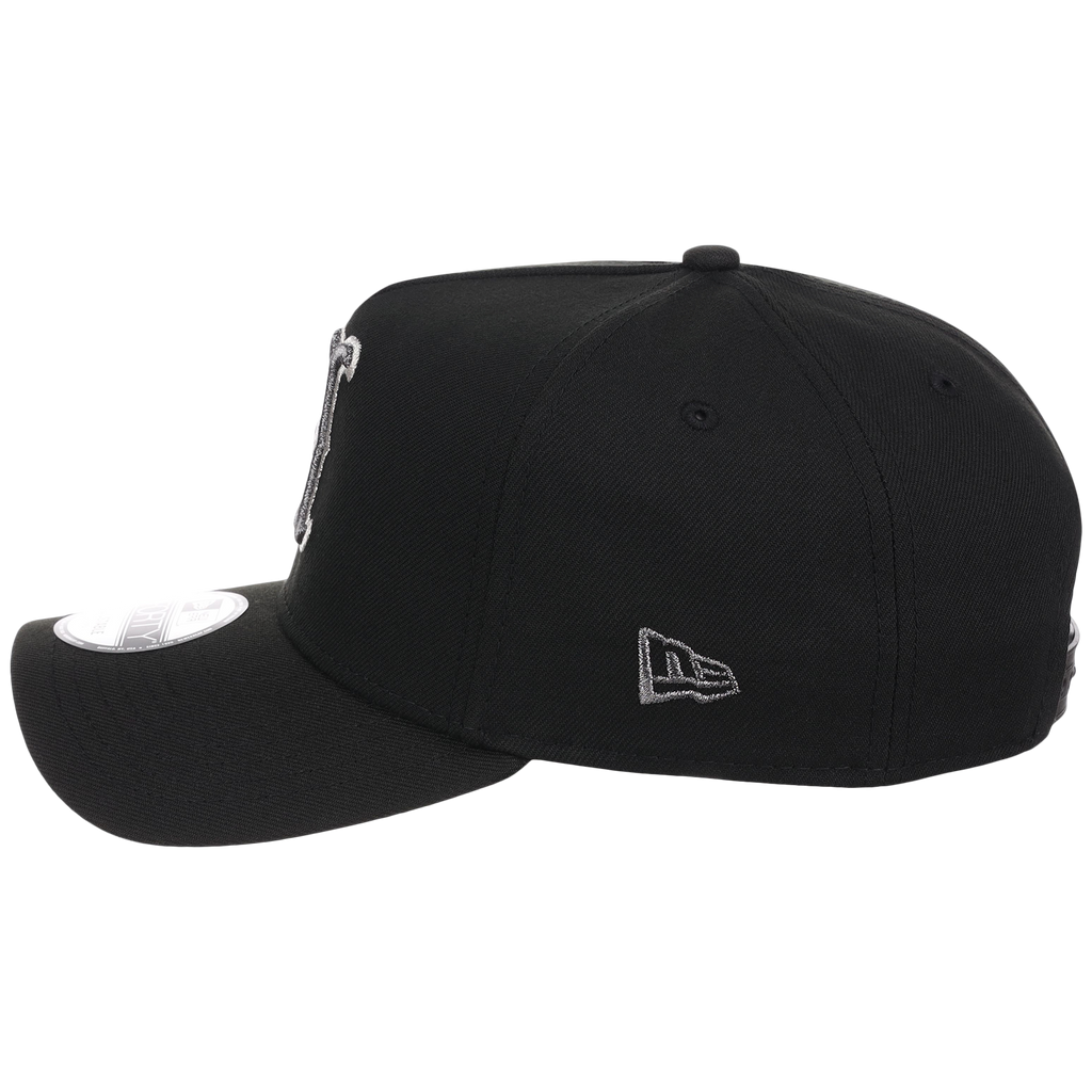 Boston Red Sox MLB Flipmode 2.0 Liquid Titanium New Era 9FORTY A-Frame (Black/Black/Gray)