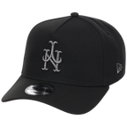 New York Mets MLB Flipmode 2.0 Liquid Titanium New Era 9FORTY A-Frame (Black/Black/Gray)