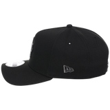 New York Mets MLB Flipmode 2.0 Liquid Titanium New Era 9FORTY A-Frame (Black/Black/Gray)