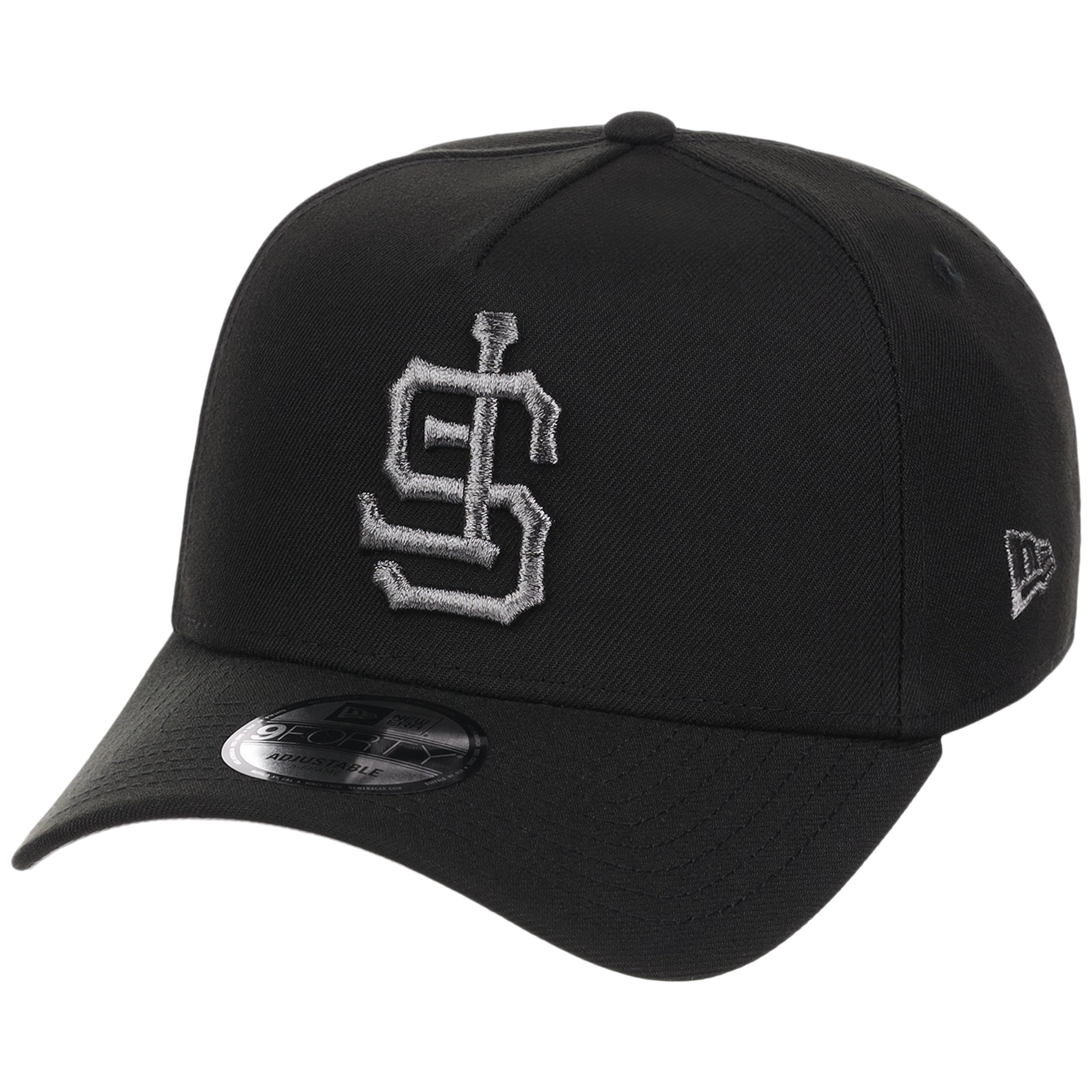 San Francisco Giants MLB Flipmode 2.0 Liquid Titanium New Era 9FORTY A-Frame (Black/Black/Gray)