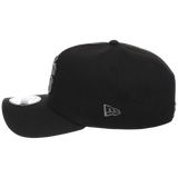 San Francisco Giants MLB Flipmode 2.0 Liquid Titanium New Era 9FORTY A-Frame (Black/Black/Gray)