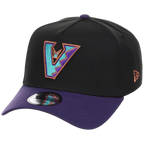 Arizona Diamondbacks MLB Flipmode 2.0 New Era 9FORTY A-Frame (Black/Purple/Gray)