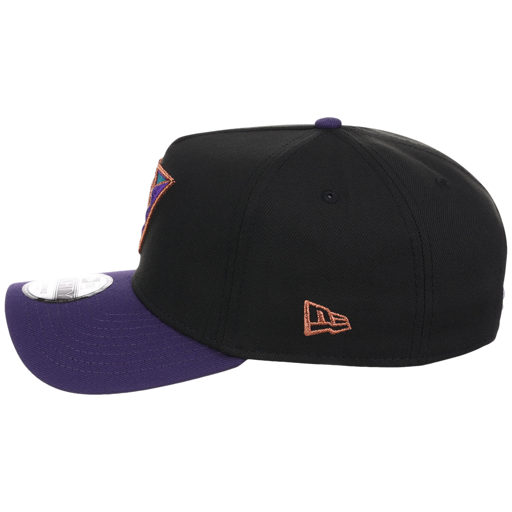 Arizona Diamondbacks MLB Flipmode 2.0 New Era 9FORTY A-Frame (Black/Purple/Gray)