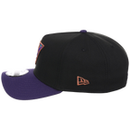 Arizona Diamondbacks MLB Flipmode 2.0 New Era 9FORTY A-Frame (Black/Purple/Gray)