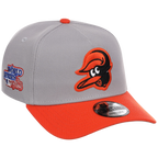 Baltimore Orioles MLB Flipmode 2.0 New Era 9FORTY A-Frame (Gray/Orange/Gray)