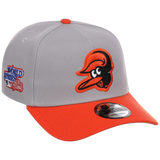Baltimore Orioles MLB Flipmode 2.0 New Era 9FORTY A-Frame (Gray/Orange/Gray)