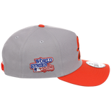 Baltimore Orioles MLB Flipmode 2.0 New Era 9FORTY A-Frame (Gray/Orange/Gray)