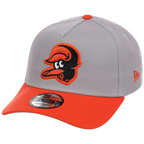 Baltimore Orioles MLB Flipmode 2.0 New Era 9FORTY A-Frame (Gray/Orange/Gray)