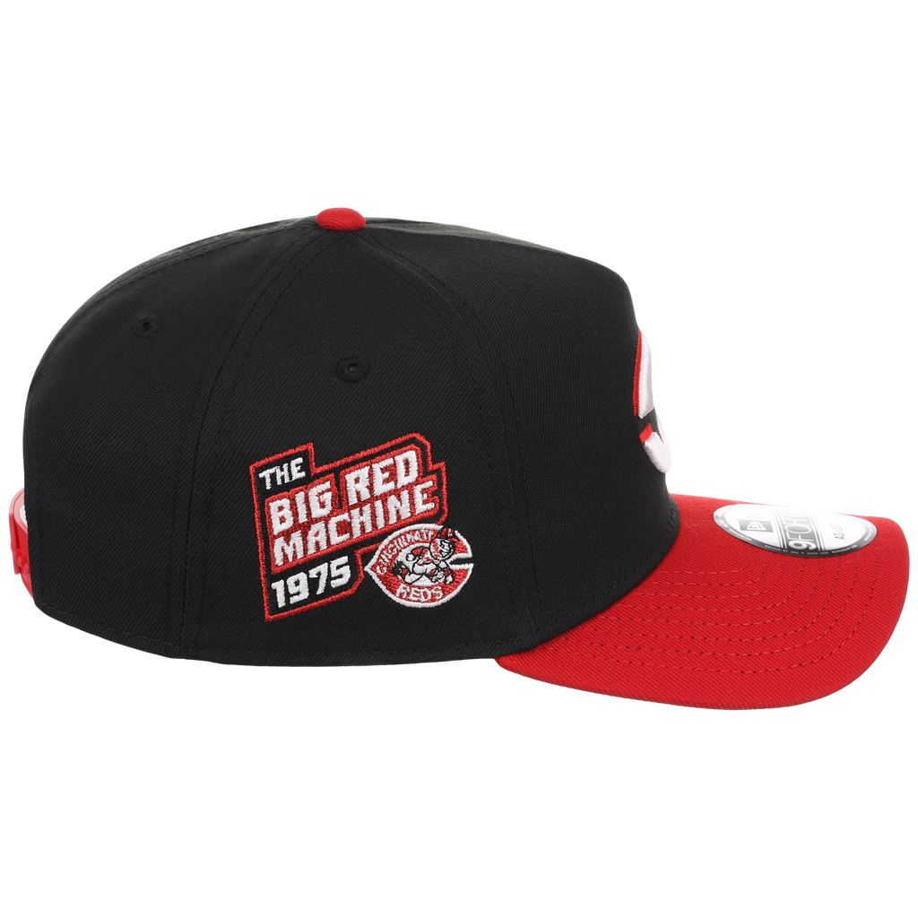 Cincinnati Reds MLB Flipmode 2.0 New Era 9FORTY A-Frame (Black/Red/Gray)