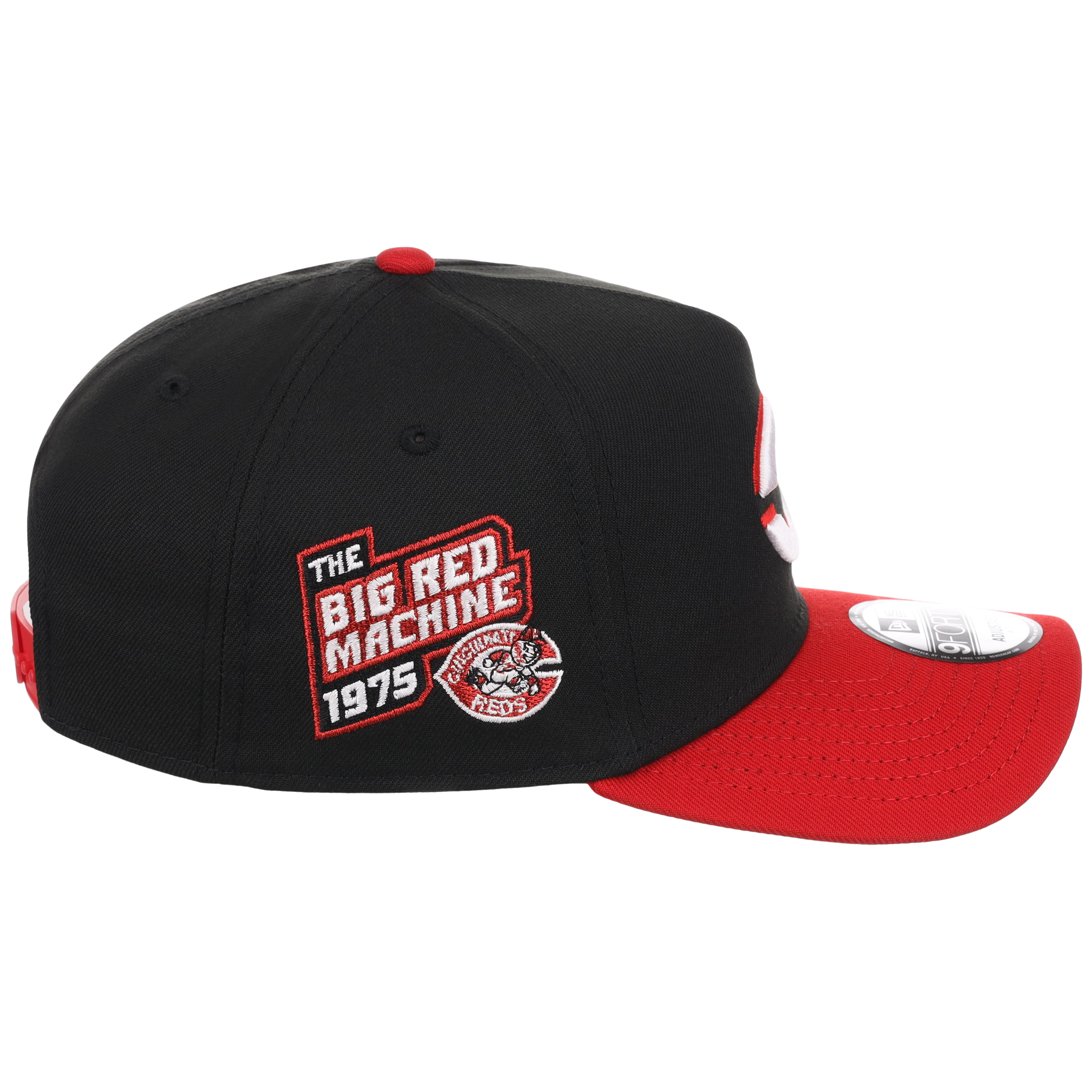 Cincinnati Reds MLB Flipmode 2.0 New Era 9FORTY A-Frame (Black/Red/Gray)