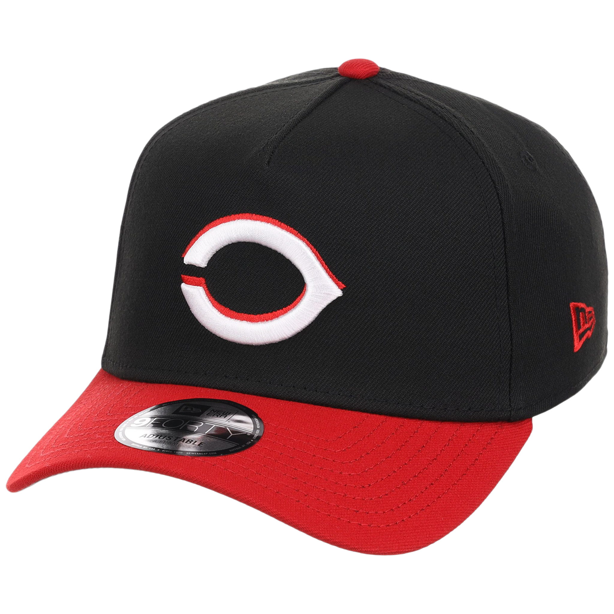 Cincinnati Reds MLB Flipmode 2.0 New Era 9FORTY A-Frame (Black/Red/Gray)