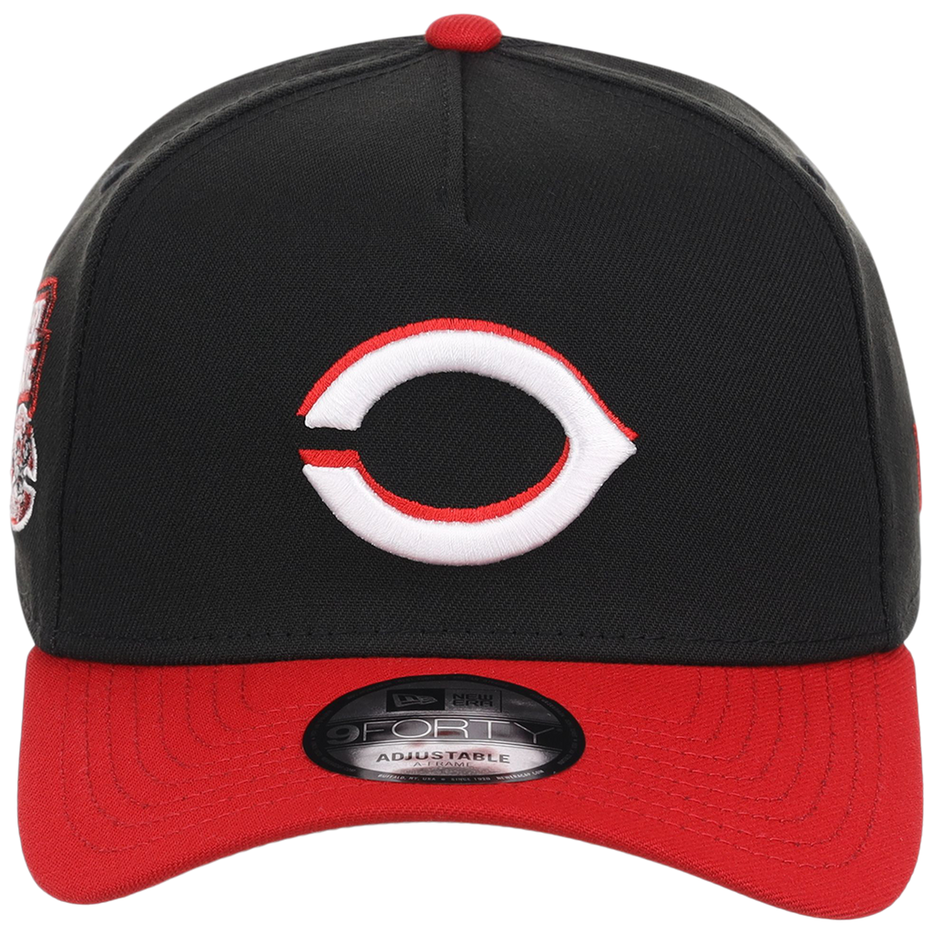 Cincinnati Reds MLB Flipmode 2.0 New Era 9FORTY A-Frame (Black/Red/Gray)