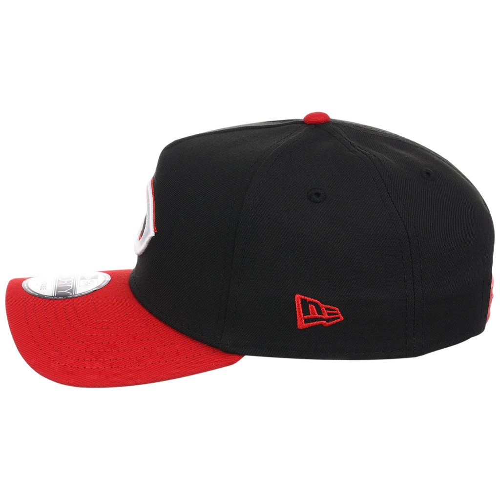 Cincinnati Reds MLB Flipmode 2.0 New Era 9FORTY A-Frame (Black/Red/Gray)