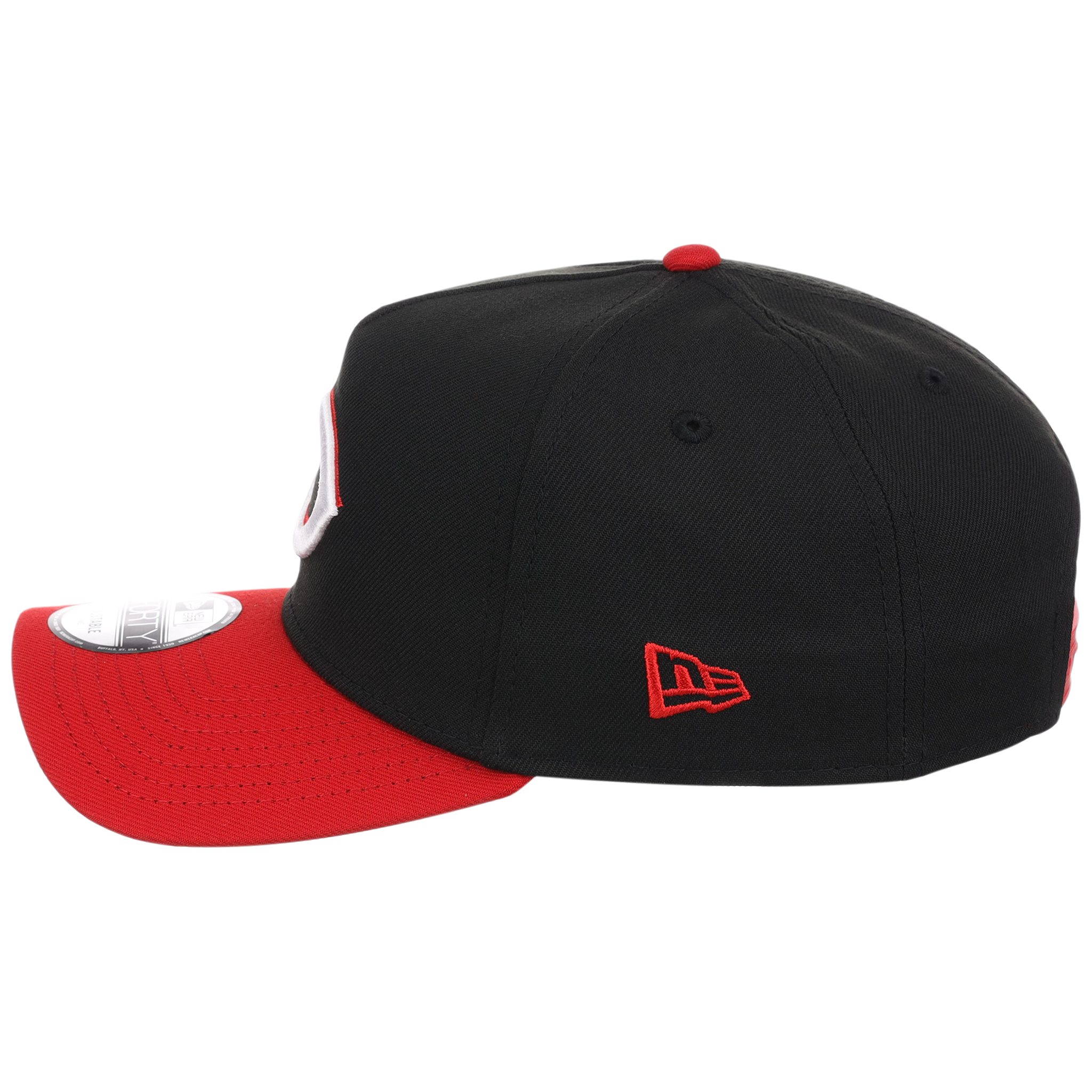 Cincinnati Reds MLB Flipmode 2.0 New Era 9FORTY A-Frame (Black/Red/Gray)