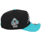 Florida Marlins MLB Flipmode 2.0 New Era 9FORTY A-Frame (Black/Teal/Gray)
