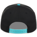 Florida Marlins MLB Flipmode 2.0 New Era 9FORTY A-Frame (Black/Teal/Gray)