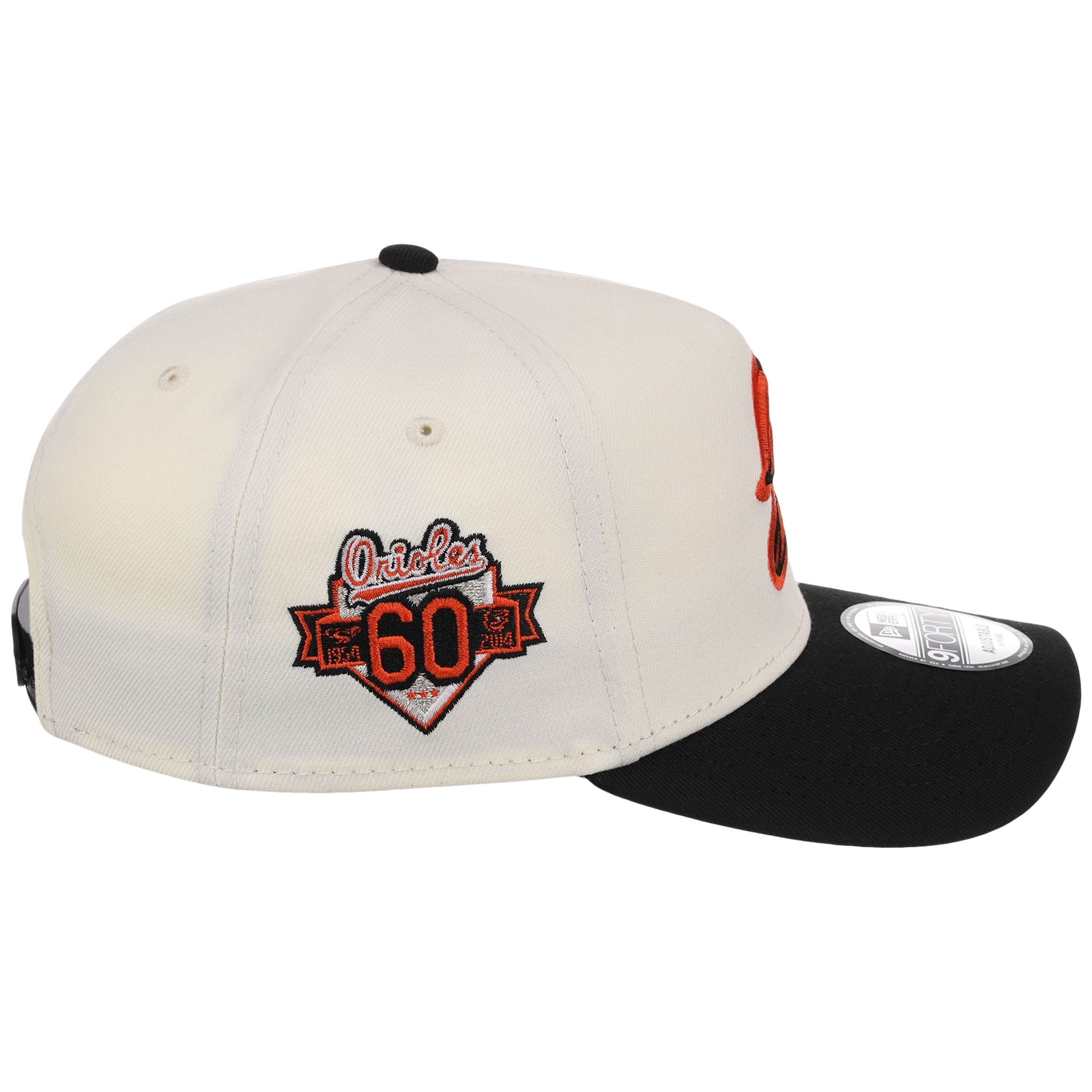 Baltimore Orioles MLB Flipmode 2.0 New Era 9FORTY A-Frame (Chrome/Black/Gray)