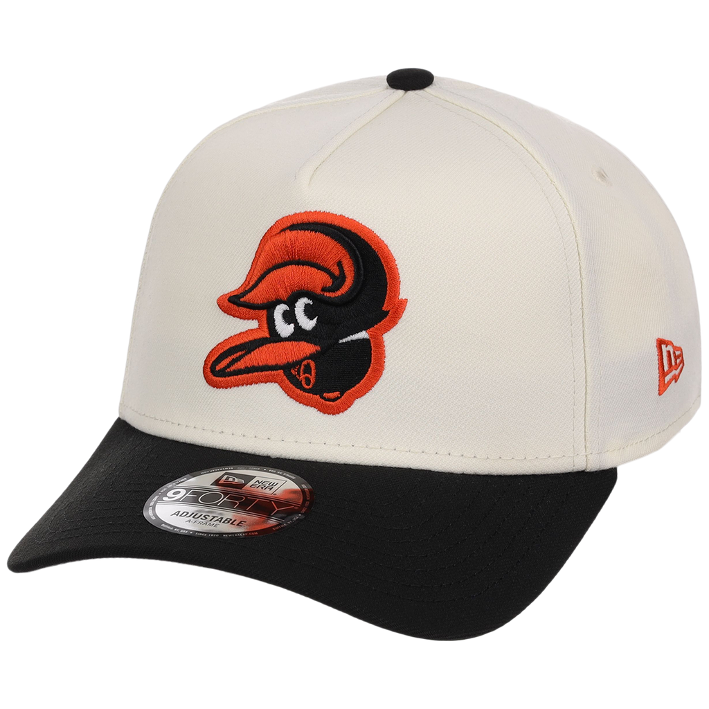 Baltimore Orioles MLB Flipmode 2.0 New Era 9FORTY A-Frame (Chrome/Black/Gray)