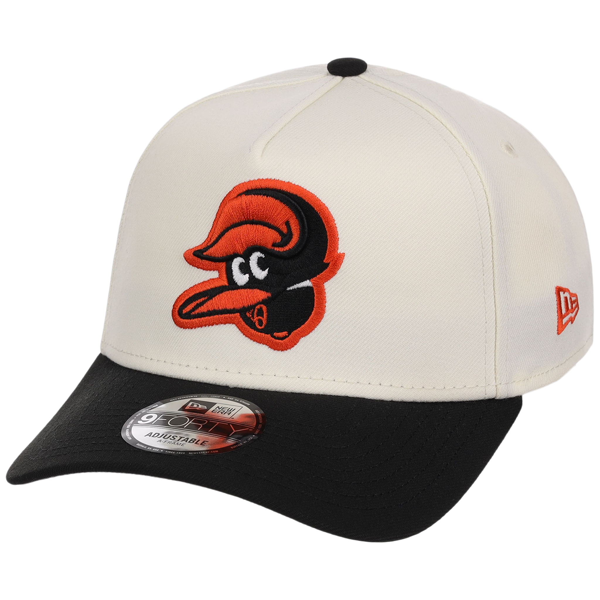 Baltimore Orioles MLB Flipmode 2.0 New Era 9FORTY A-Frame (Chrome/Black/Gray)