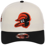 Baltimore Orioles MLB Flipmode 2.0 New Era 9FORTY A-Frame (Chrome/Black/Gray)