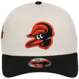 Baltimore Orioles MLB Flipmode 2.0 New Era 9FORTY A-Frame (Chrome/Black/Gray)