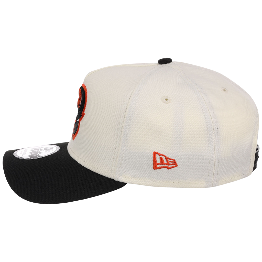 Baltimore Orioles MLB Flipmode 2.0 New Era 9FORTY A-Frame (Chrome/Black/Gray)
