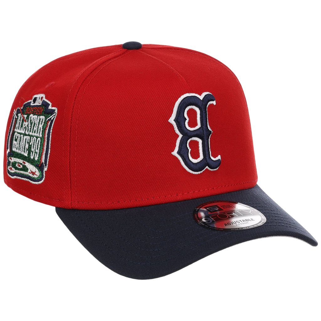 Boston Red Sox MLB Flipmode 2.0 New Era 9FORTY A-Frame (Red/Navy/Gray)
