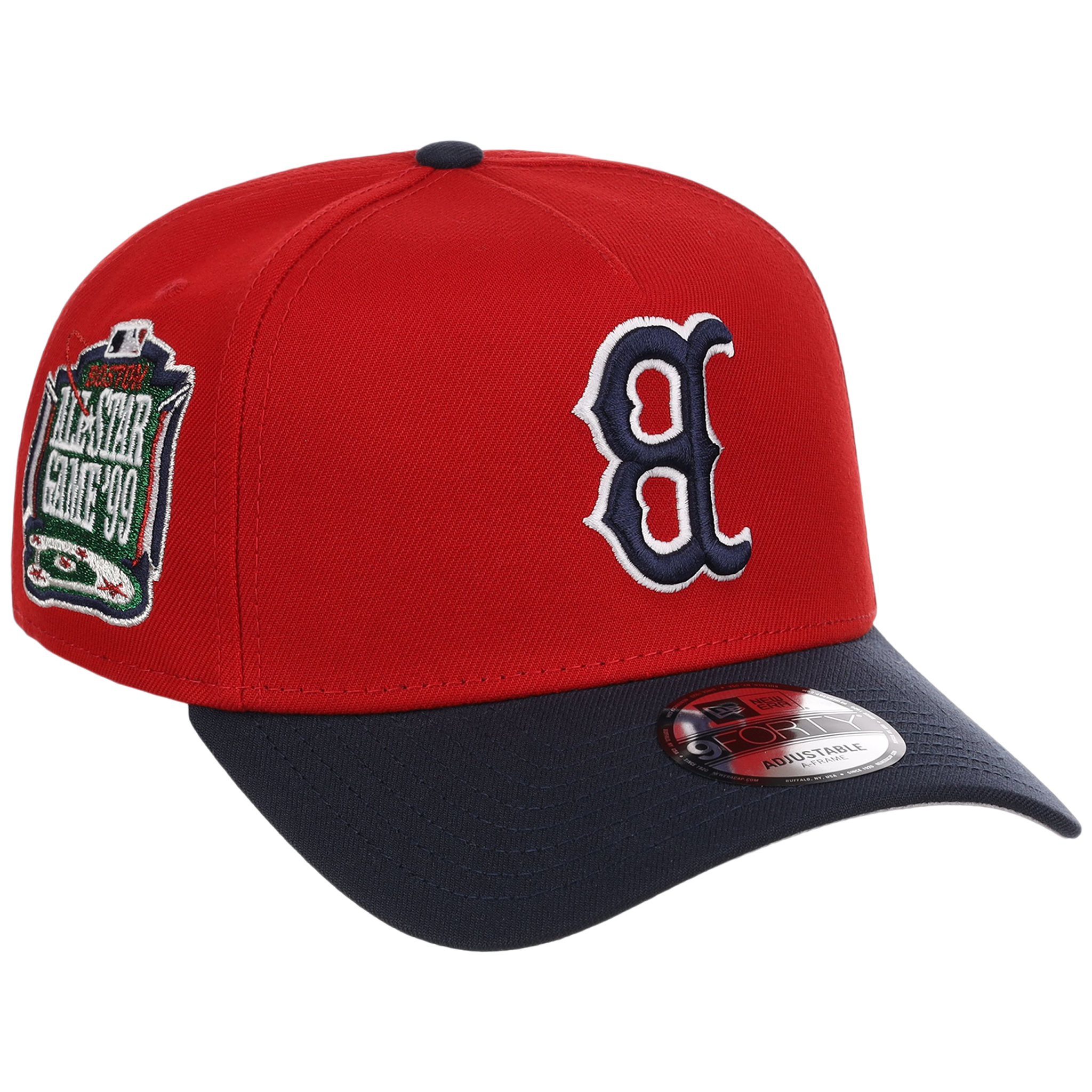 Boston Red Sox MLB Flipmode 2.0 New Era 9FORTY A-Frame (Red/Navy/Gray)