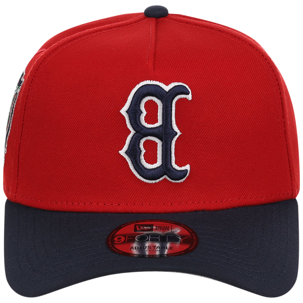 Boston Red Sox MLB Flipmode 2.0 New Era 9FORTY A-Frame (Red/Navy/Gray)