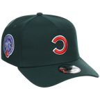 Chicago Cubs MLB Flipmode 2.0 New Era 9FORTY A-Frame (Dark Green/Dark Green/Gray)