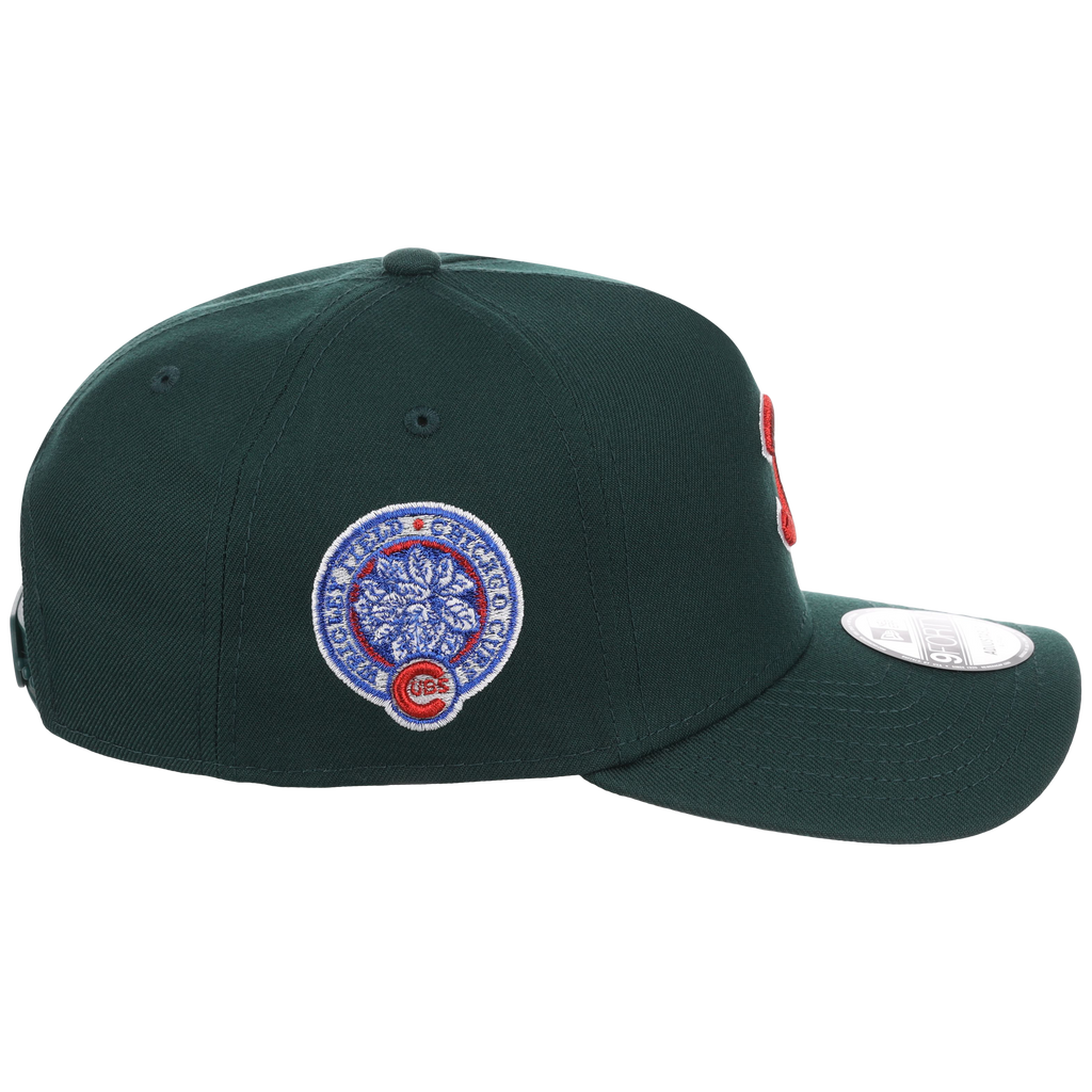 Chicago Cubs MLB Flipmode 2.0 New Era 9FORTY A-Frame (Dark Green/Dark Green/Gray)
