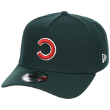 Chicago Cubs MLB Flipmode 2.0 New Era 9FORTY A-Frame (Dark Green/Dark Green/Gray)