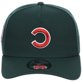 Chicago Cubs MLB Flipmode 2.0 New Era 9FORTY A-Frame (Dark Green/Dark Green/Gray)