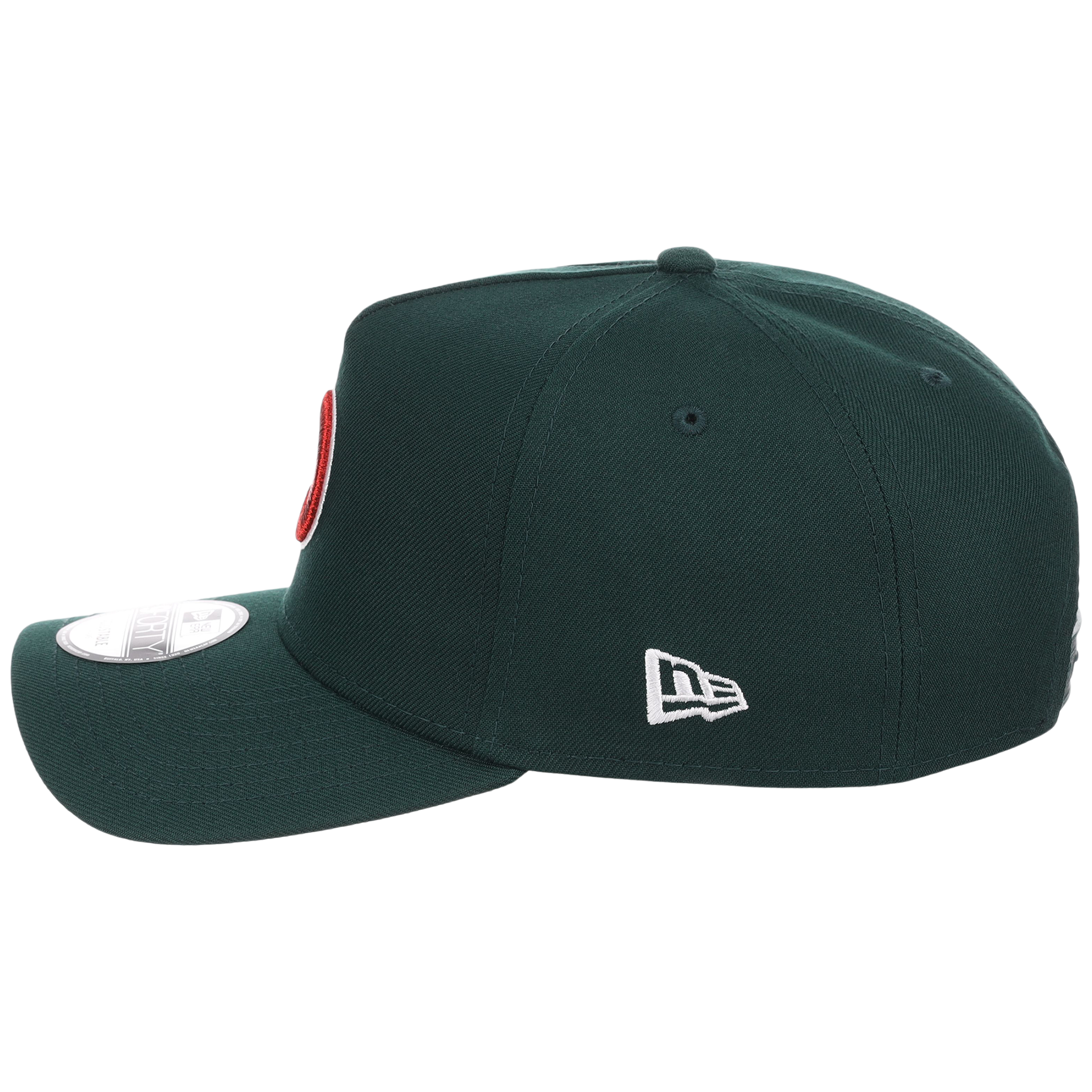 Chicago Cubs MLB Flipmode 2.0 New Era 9FORTY A-Frame (Dark Green/Dark Green/Gray)