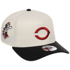 Cincinnati Reds MLB Flipmode 2.0 New Era 9FORTY A-Frame (Chrome/Black/Gray)