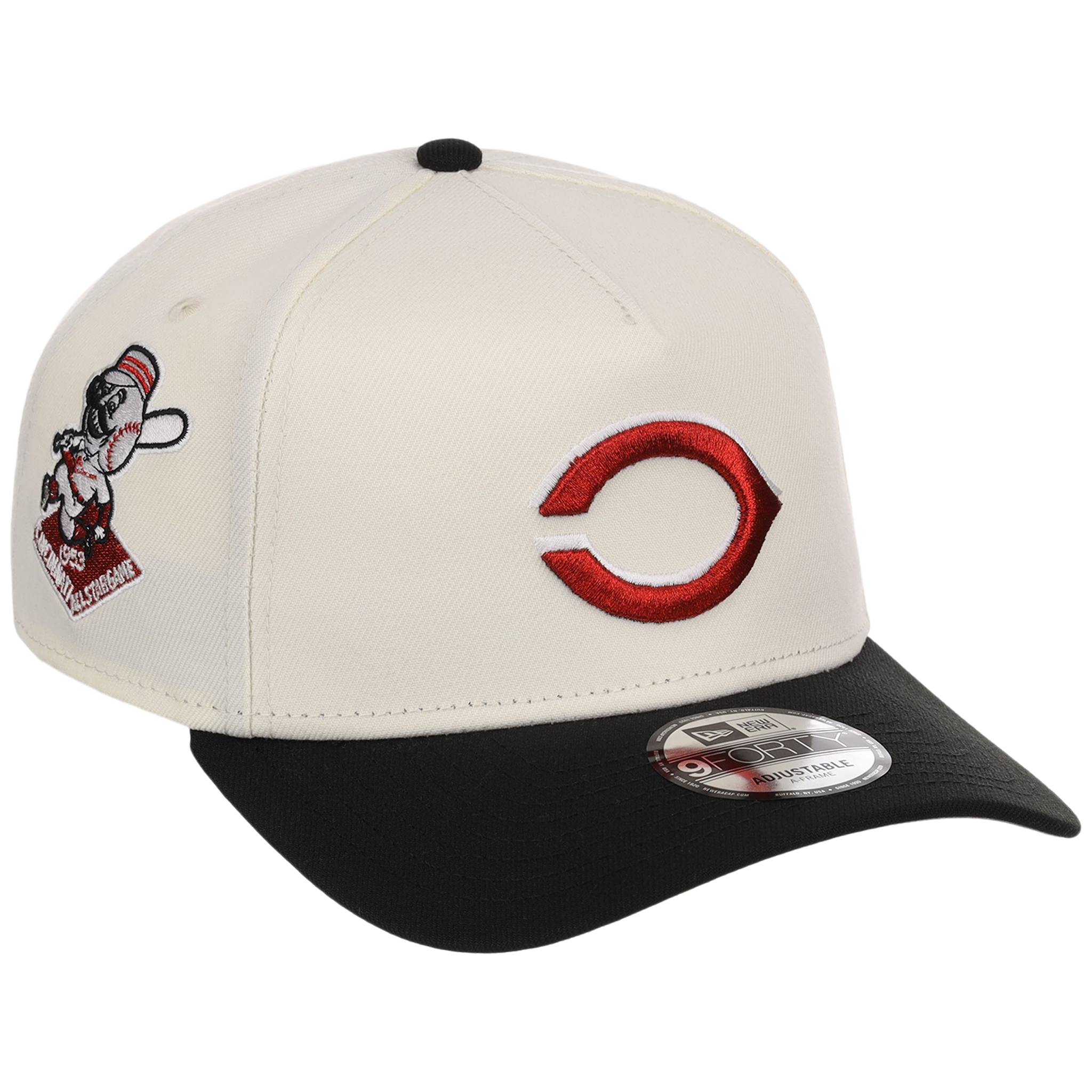 Cincinnati Reds MLB Flipmode 2.0 New Era 9FORTY A-Frame (Chrome/Black/Gray)
