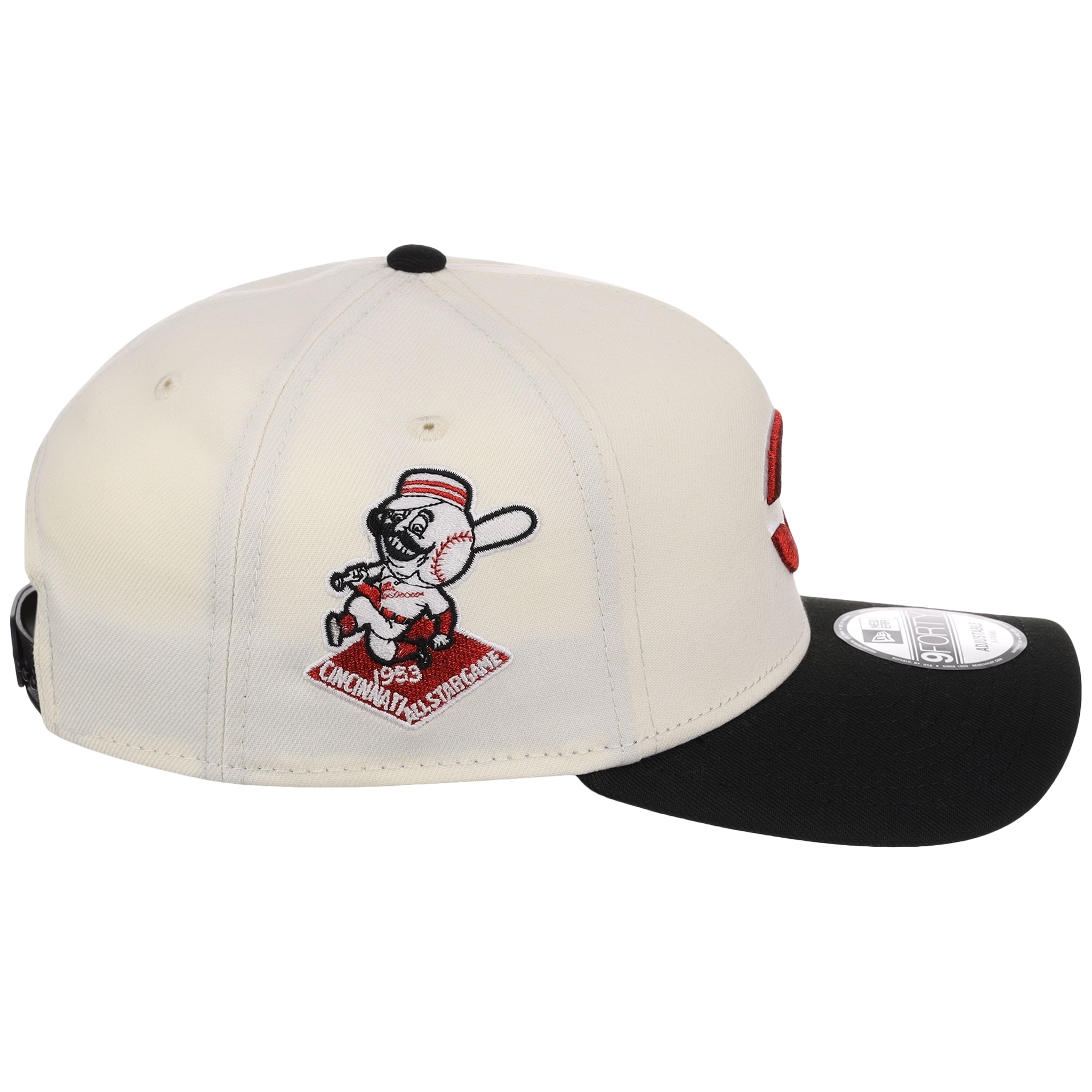 Cincinnati Reds MLB Flipmode 2.0 New Era 9FORTY A-Frame (Chrome/Black/Gray)