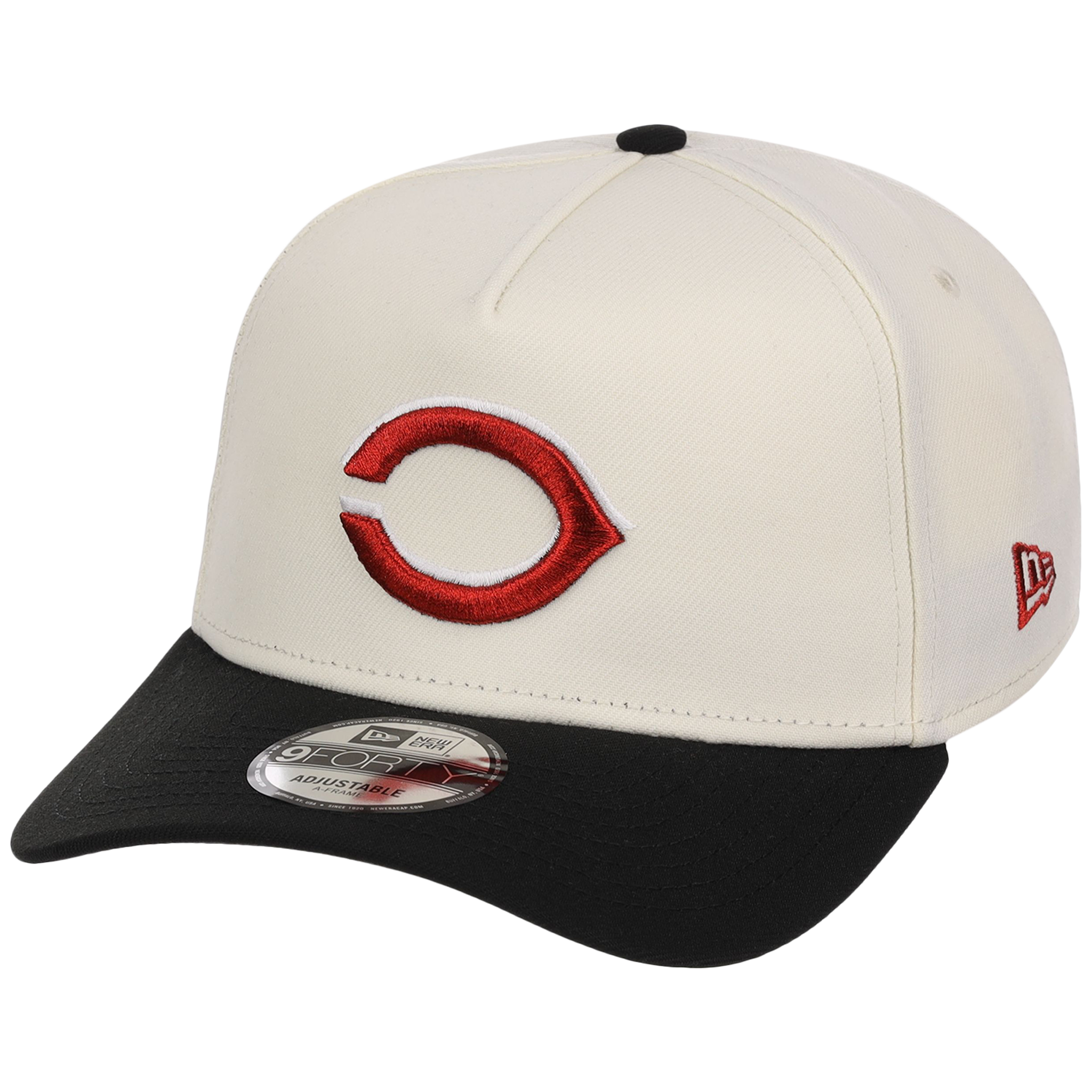 Cincinnati Reds MLB Flipmode 2.0 New Era 9FORTY A-Frame (Chrome/Black/Gray)