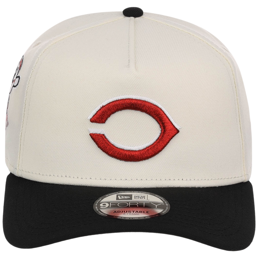 Cincinnati Reds MLB Flipmode 2.0 New Era 9FORTY A-Frame (Chrome/Black/Gray)